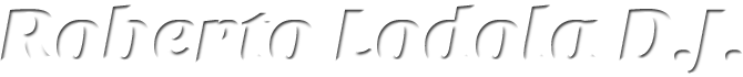 Roberto Lodola DJ Logo